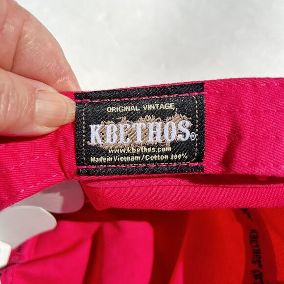 KBethos Cap Hot Pink Distressed Classic Adjustable Women's New Without Tags Hat - Picture 7 of 7